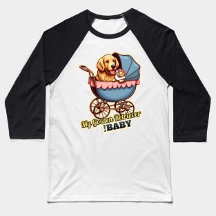 Golden retriever baby Baseball T-Shirt